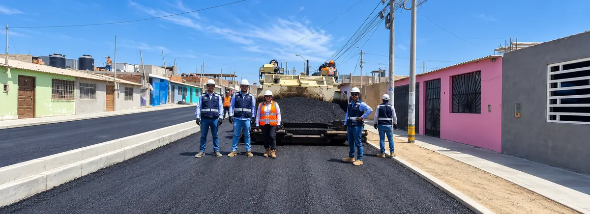 Obra INFRAESTRUCTURA VIAL: PISTAS Y VEREDAS